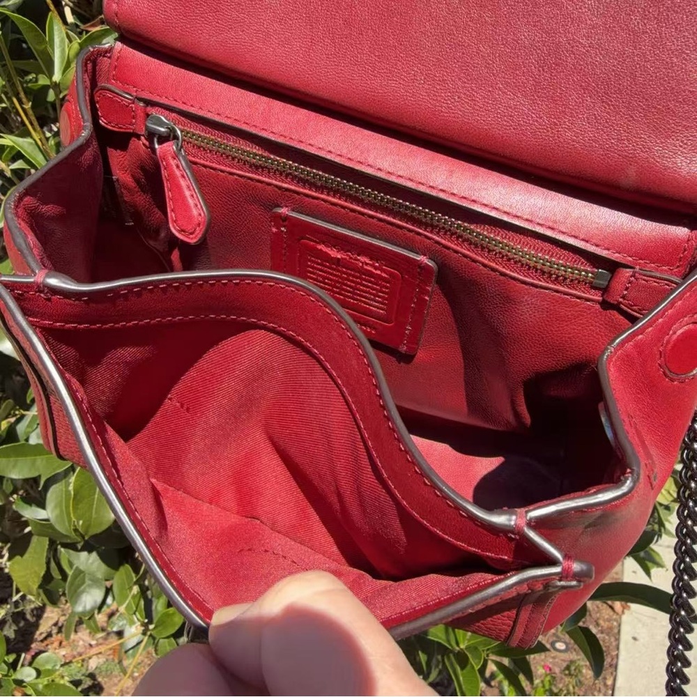 EUC Coach Drifter Crossbody In Snakeskin 59498 - Picture 11 of 12